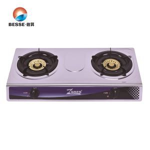 Ze stali nierdzewnej stali Panel Classic ogień Cap Double Desktop palnikowa